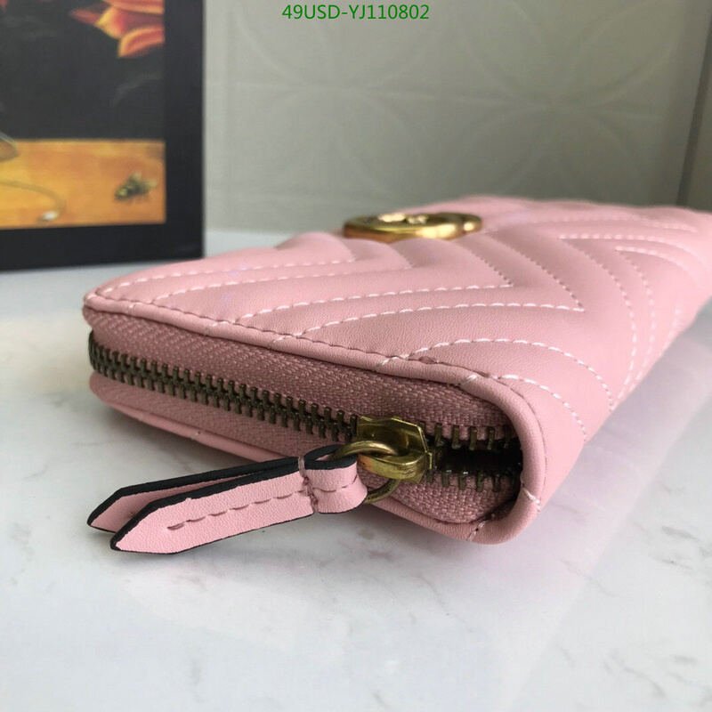 Gucci Bag-(4A)-Wallet-,Code: YJ110802,$ 64USD