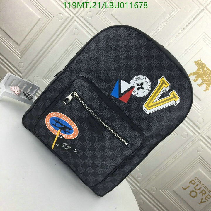 LV Bags-(4A)-Backpack-,Code: LBU011678,$ 155USD