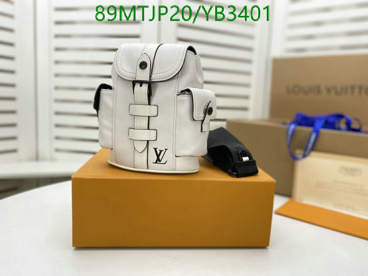 LV Bags-(4A)-Backpack-,Code: YB3401,$ 116USD