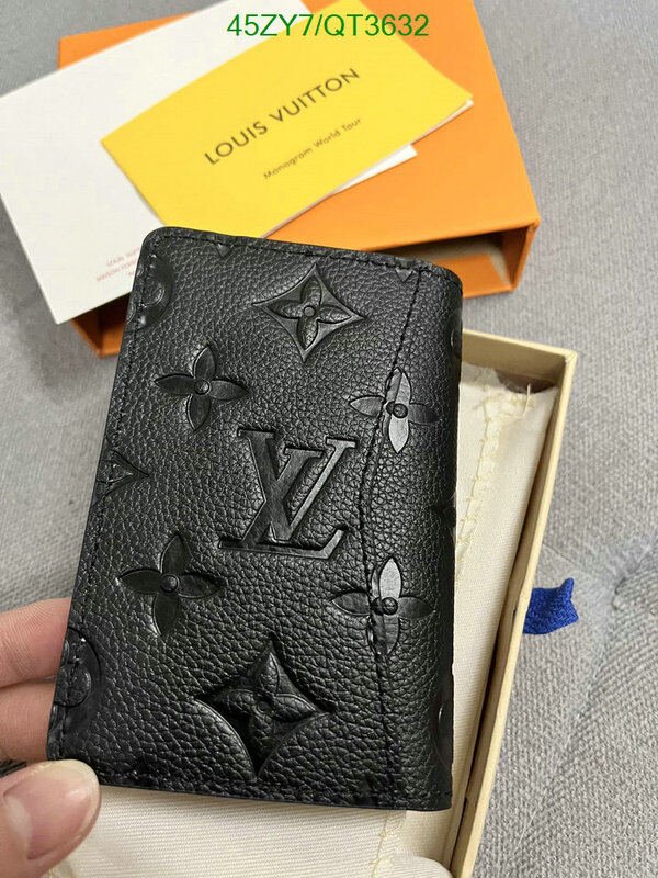 LV Bag-(4A)-Wallet- Code: QT3632 $ 59USD