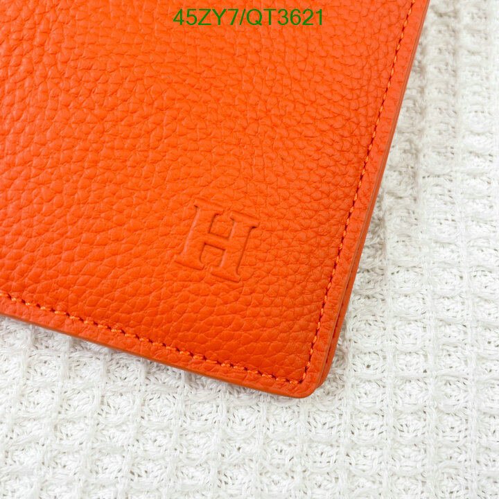 Hermes Bag-(4A)-Wallet- Code: QT3621 $ 59USD