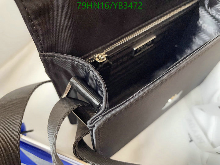 Prada Bag-(4A)-Diagonal-,Code: YB3472,$ 103USD