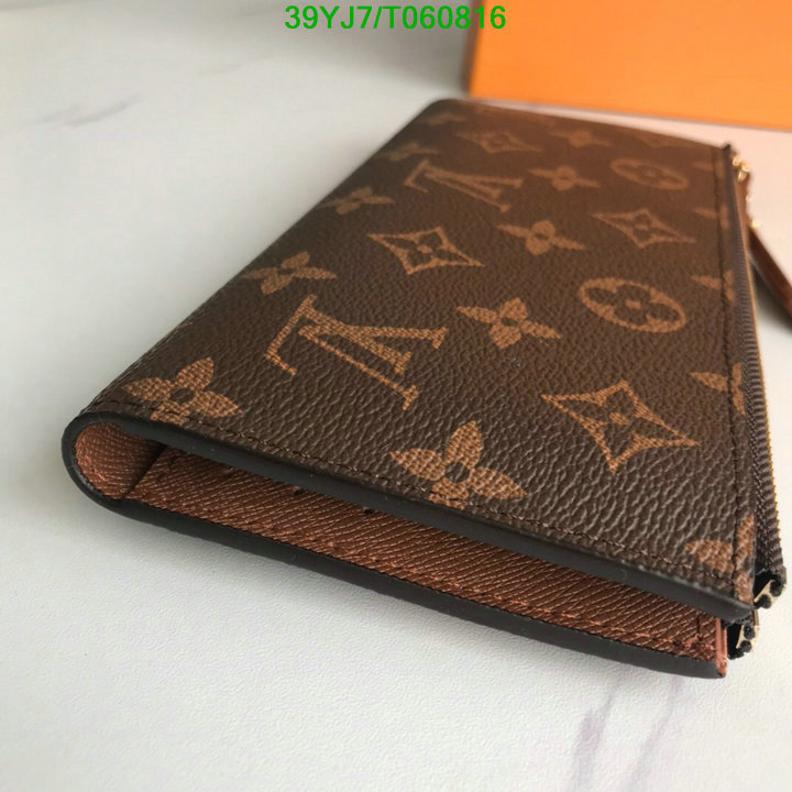 LV Bags-(4A)-Wallet-,Code: T060816,$ 51USD