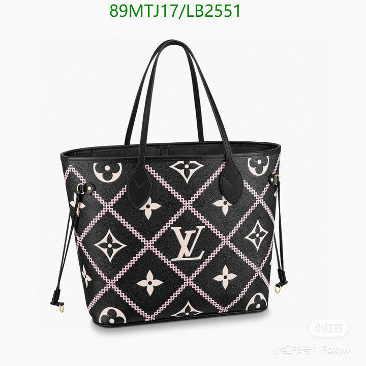 LV Bags-(4A)-Neverfull-,Code: LB2551,$ 116USD
