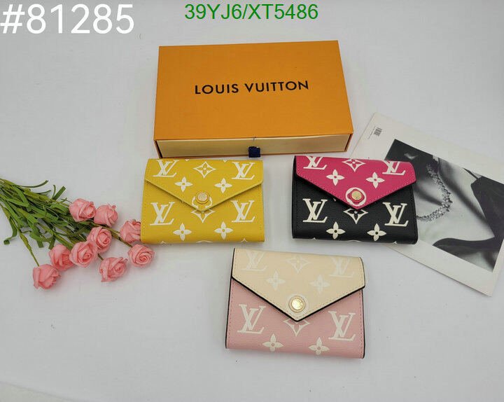 LV Bags-(4A)-Wallet-,Code: XT5486,$ 51USD