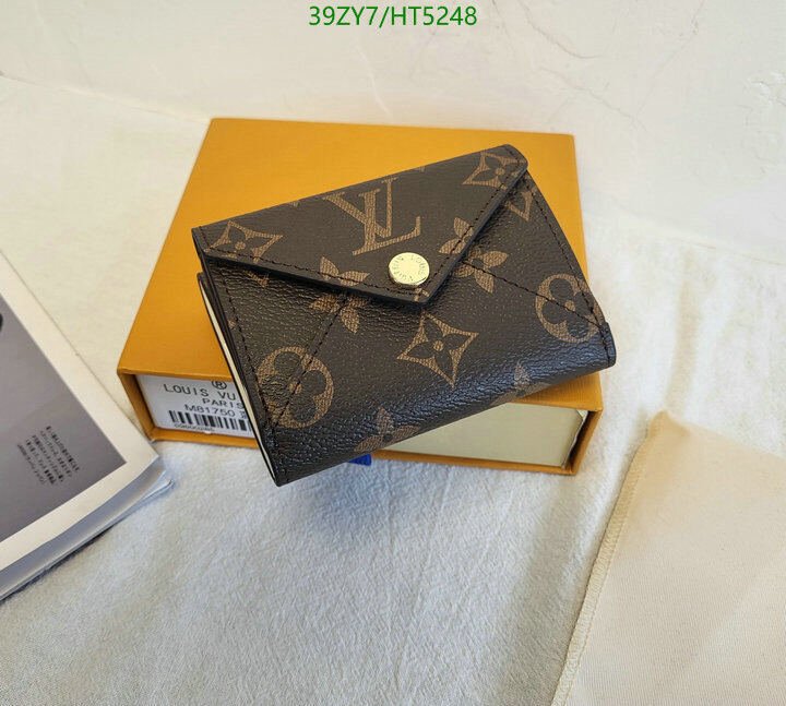 LV Bags-(4A)-Wallet-,Code: HT5248,$ 51USD