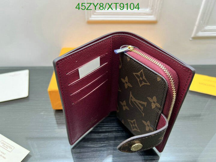LV Bag-(4A)-Wallet- Code: XT9104 $ 59USD