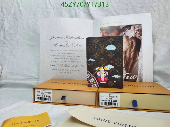 LV Bags-(4A)-Wallet-,Code: YT7313,$ 59USD