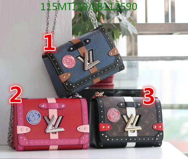 LV Bags-(4A)-Pochette MTis Bag-Twist-,Code: LB112590,$ 150USD