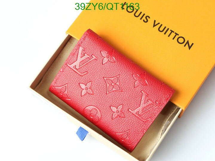 LV Bag-(4A)-Wallet- Code: QT1163 $ 51USD