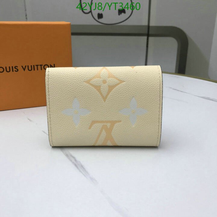 LV Bags-(4A)-Wallet-,Code: YT3460,$ 55USD