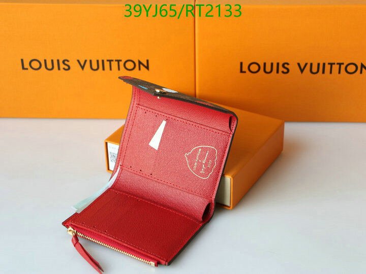 LV Bags-(4A)-Wallet-,Code: RT2133,$ 51USD