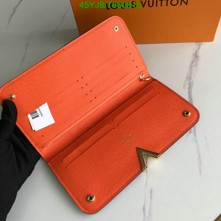 LV Bags-(4A)-Wallet-,Code: T060815,$ 55USD