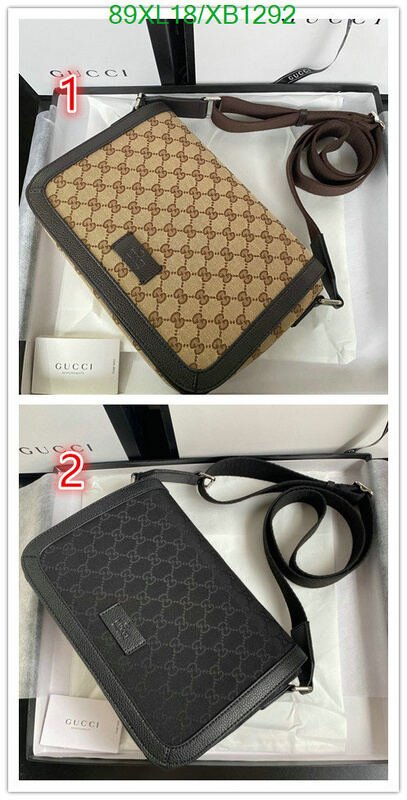 Gucci Bag-(4A)-Diagonal-,Code: XB1292,$ 116USD
