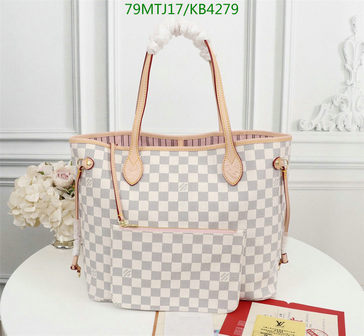 LV Bags-(4A)-Neverfull-,Code: KB4279,$ 103USD