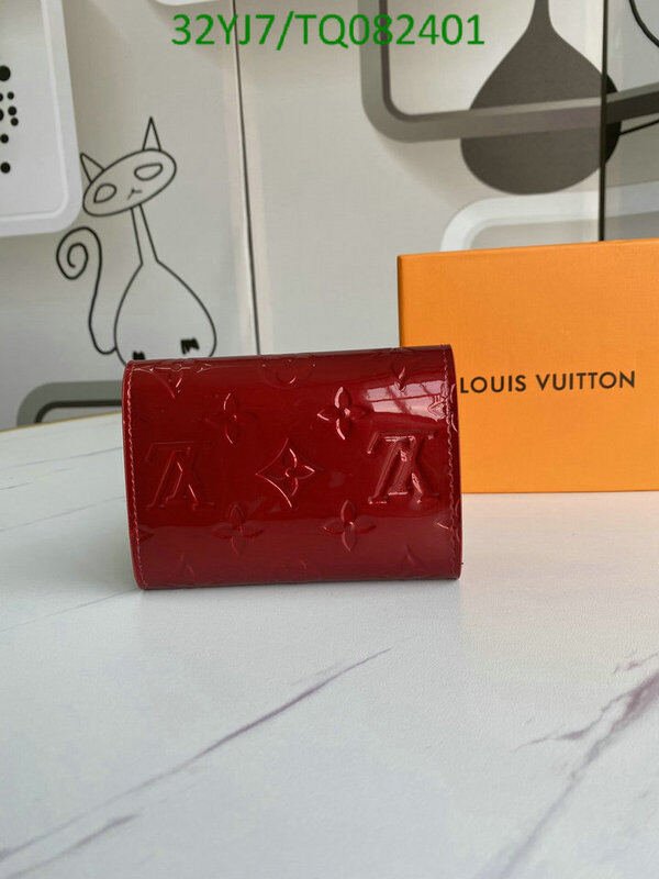 LV Bags-(4A)-Wallet-,Code: TQ082401,$ 42USD