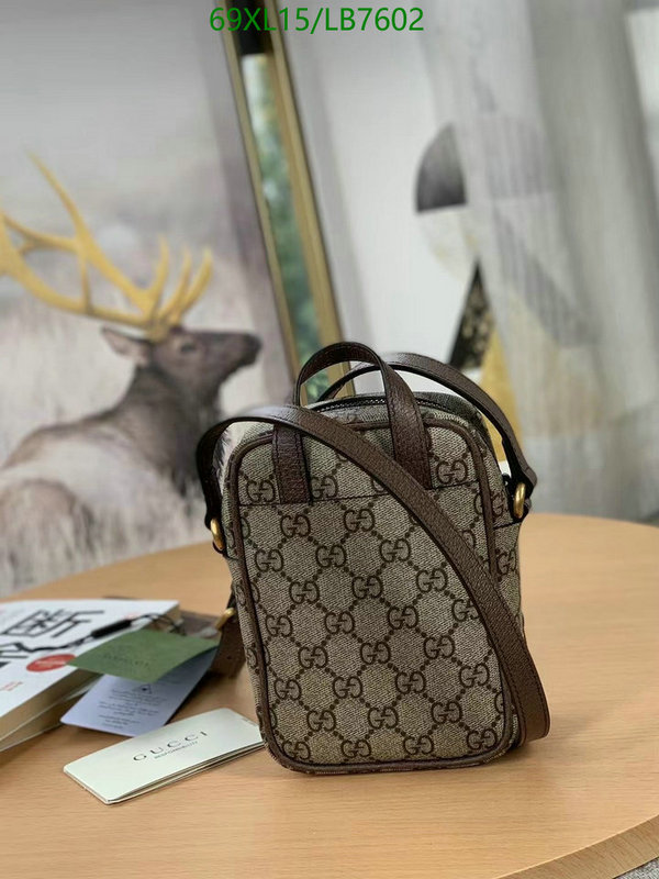 Gucci Bag-(4A)-Ophidia-G,Code: LB7602,$ 90USD