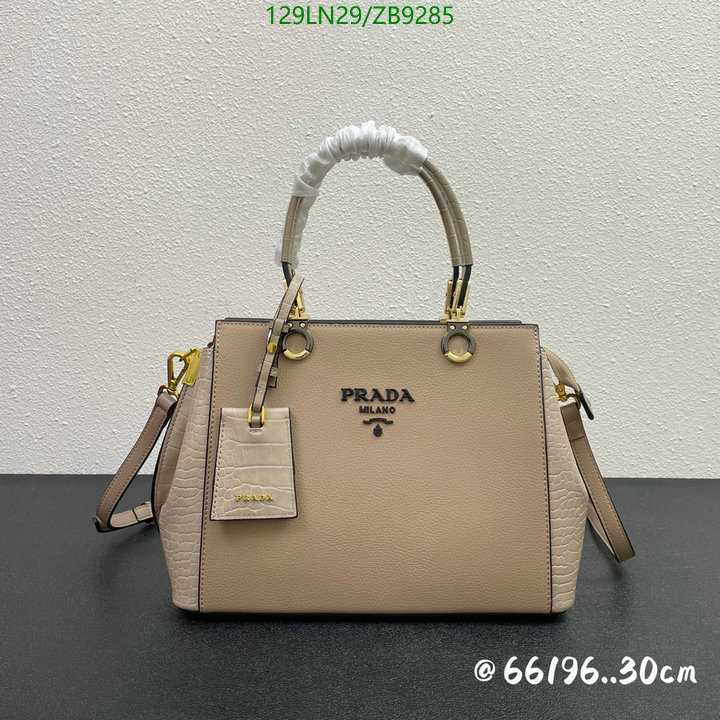 Prada Bag-(4A)-Handbag- Code: ZB9285 $ 168USD