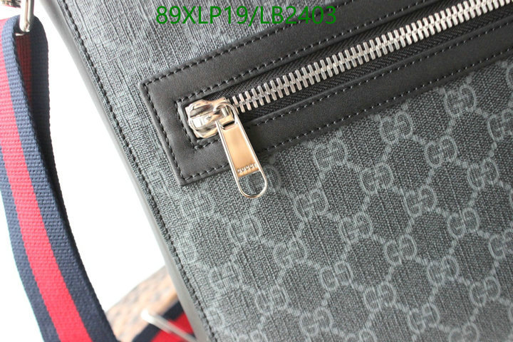 Gucci Bag-(4A)-Diagonal-,Code: LB2403,$ 116USD