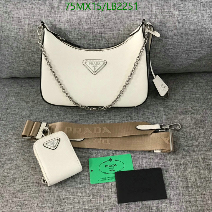 Prada Bag-(4A)-Re-Edition 2005,Code: LB2251,$ 98USD