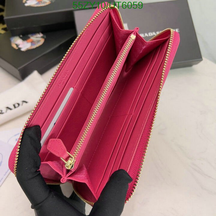 Prada Bag-(4A)-Wallet- Code: UT6059 $ 72USD