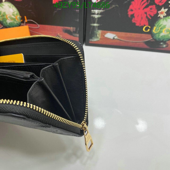 LV Bags-(4A)-Wallet-,Code: LT4886,$ 64USD