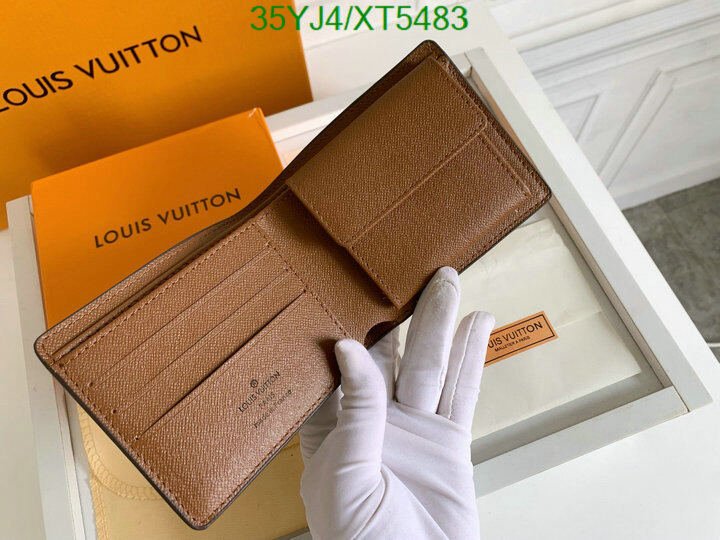 LV Bags-(4A)-Wallet-,Code: XT5483,$ 46USD