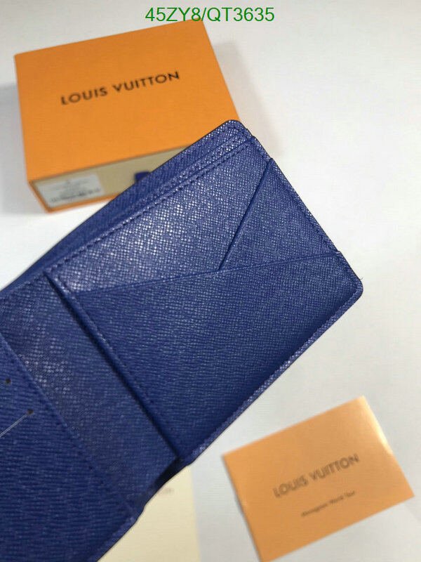 LV Bag-(4A)-Wallet- Code: QT3635 $ 59USD