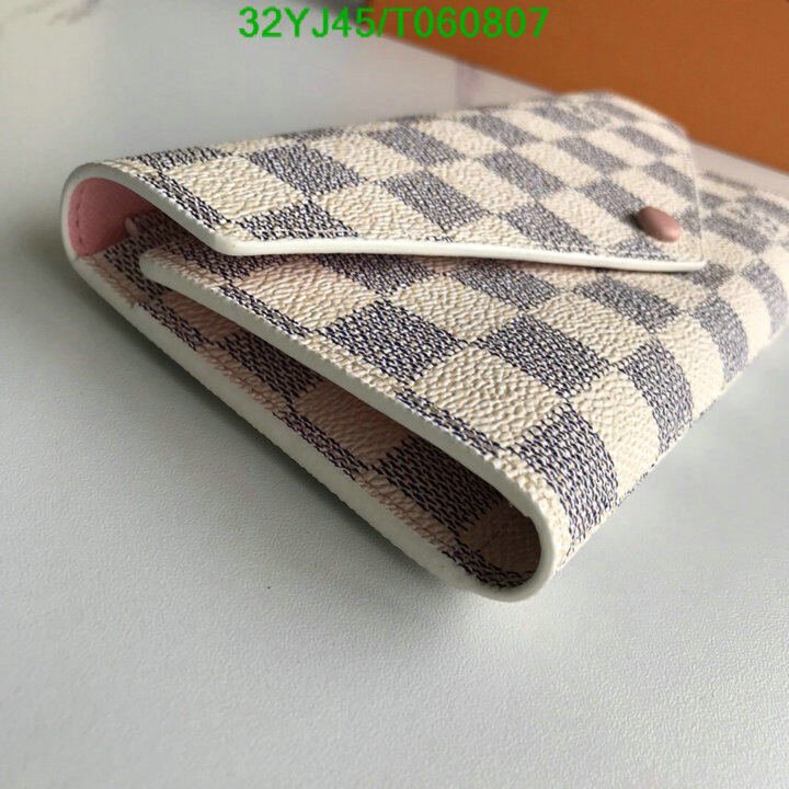 LV Bags-(4A)-Wallet-,Code: T060807,$ 42USD
