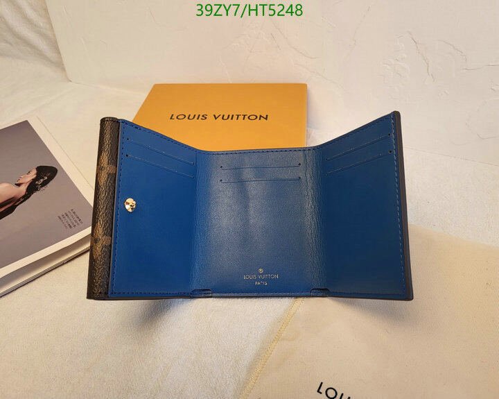 LV Bags-(4A)-Wallet-,Code: HT5248,$ 51USD