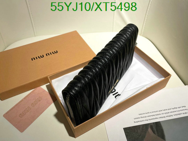 Miu Miu Bag-(4A)-Wallet-,Code: XT5498,$ 72USD