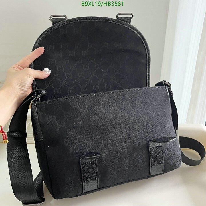Gucci Bag-(4A)-Diagonal-,Code: HB3581,$ 116USD