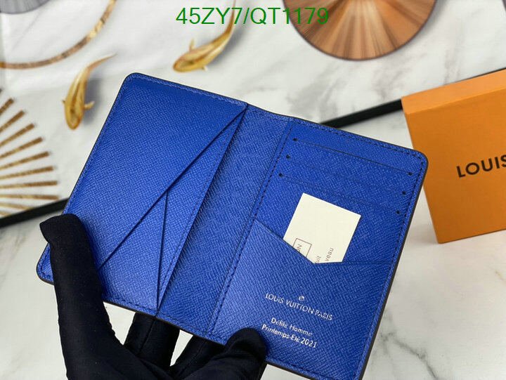 LV Bag-(4A)-Wallet- Code: QT1179 $ 59USD
