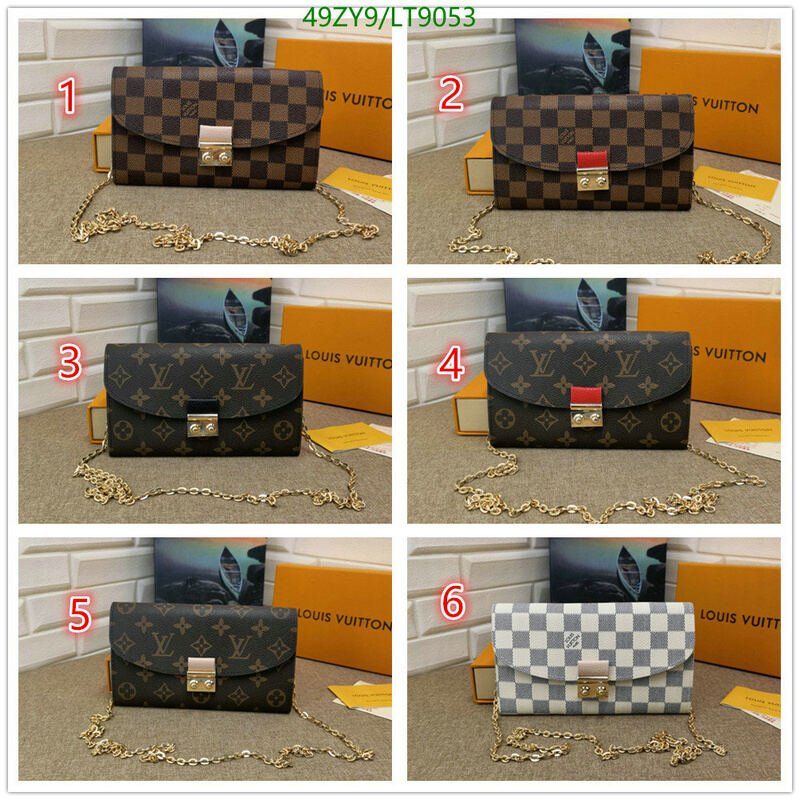 LV Bags-(4A)-Wallet-,Code: LT9053,$ 64USD