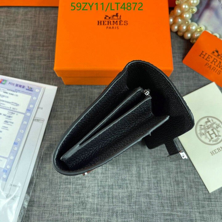 Hermes Bag-(4A)-Wallet-,Code: LT4872,$ 77USD