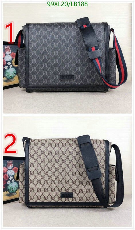 Gucci Bag-(4A)-Diagonal-,Code: LB188,$ 129USD