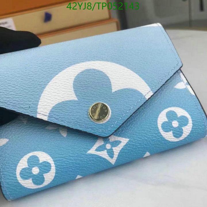LV Bags-(4A)-Wallet-,Code: TP052143,$ 55USD