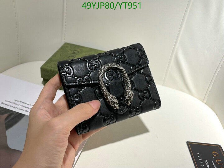Gucci Bag-(4A)-Wallet-,Code: YT951,$ 64USD
