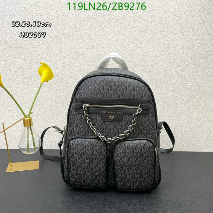 Michael Kors Bag-(4A)-Backpack-,Code: ZB9276,$ 155USD