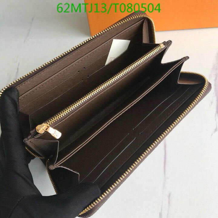 LV Bags-(4A)-Wallet-,Code: T080504,$ 81USD