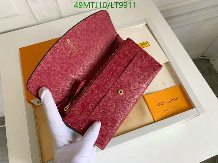 LV Bags-(4A)-Wallet-,Code: LT9911,$ 64USD