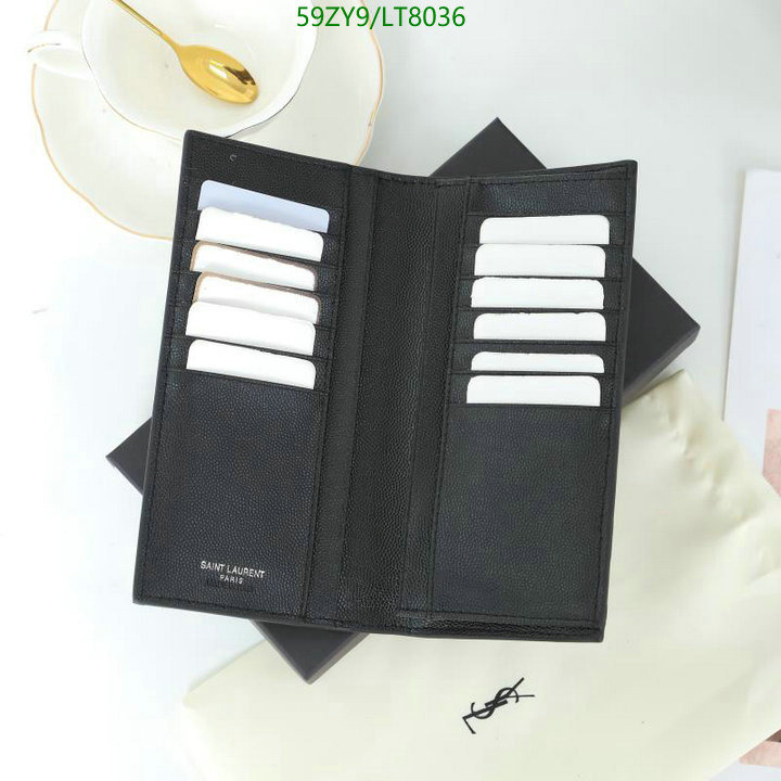 YSL Bag-(4A)-Wallet-,Code: LT8036,$ 77USD