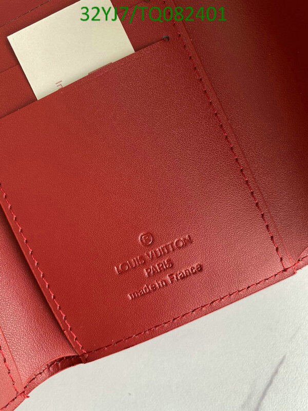 LV Bags-(4A)-Wallet-,Code: TQ082401,$ 42USD