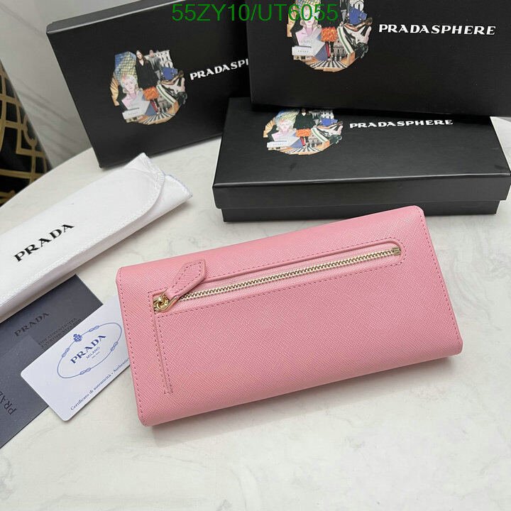 Prada Bag-(4A)-Wallet- Code: UT6055 $ 72USD