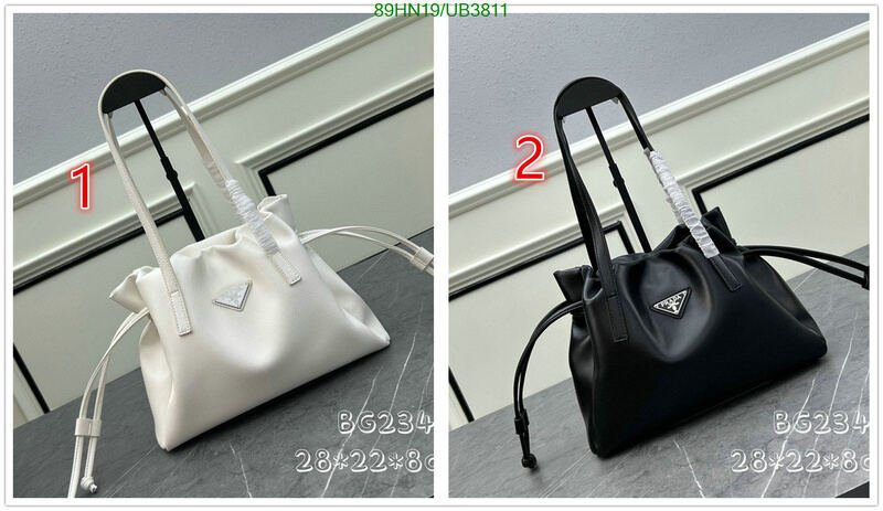 Prada Bag-(4A)-Handbag- Code: UB3811 $ 116USD
