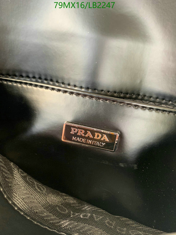 Prada Bag-(4A)-Cleo Code: LB2247 $ 103USD