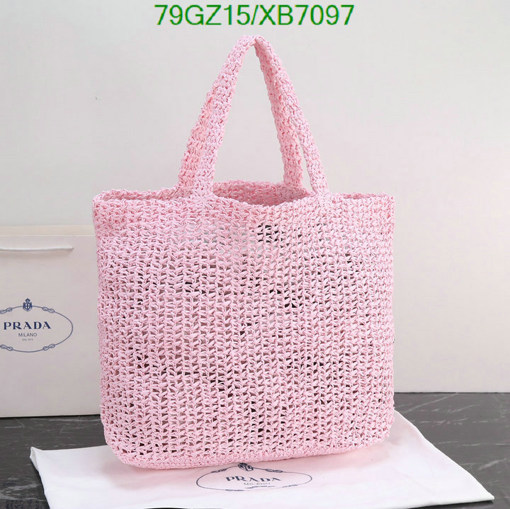Prada Bag-(4A)-Handbag-,Code: XB7097,$ 103USD