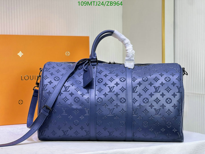 LV Bags-(4A)-Keepall BandouliRe 45-50-,Code: ZB964,$ 142USD
