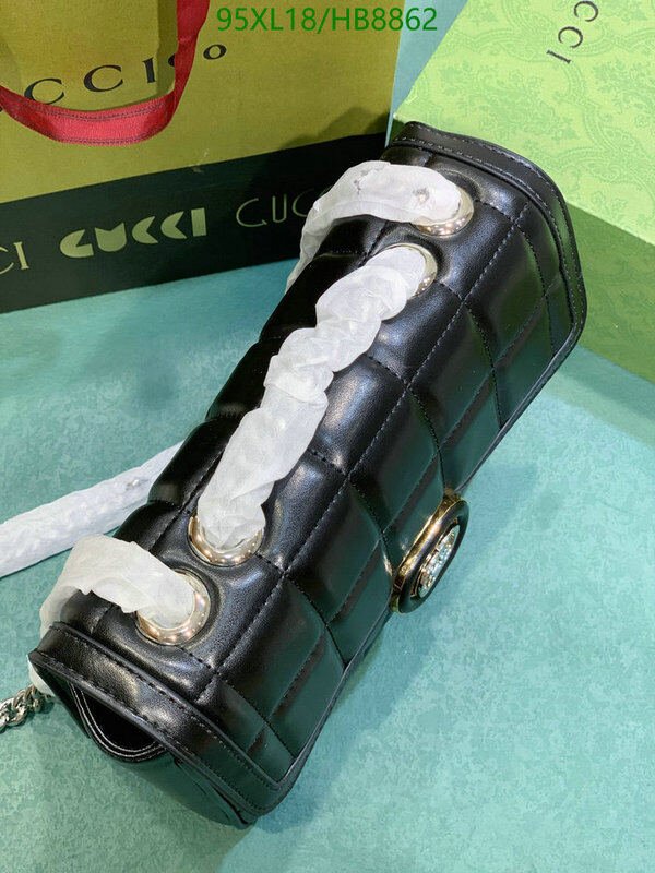 Gucci Bag-(4A)-Diagonal- Code: HB8862 $ 124USD