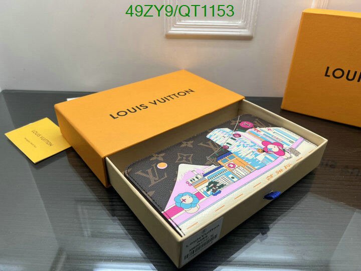 LV Bag-(4A)-Wallet- Code: QT1153 $ 64USD